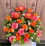 秋のアレンジ「フラワーブティック　華友園」（岐阜県岐阜市の花屋）のギャラリー写真